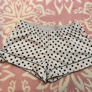 PINK Victoria's Secret Gray Polka Dot  Boxer Shorts